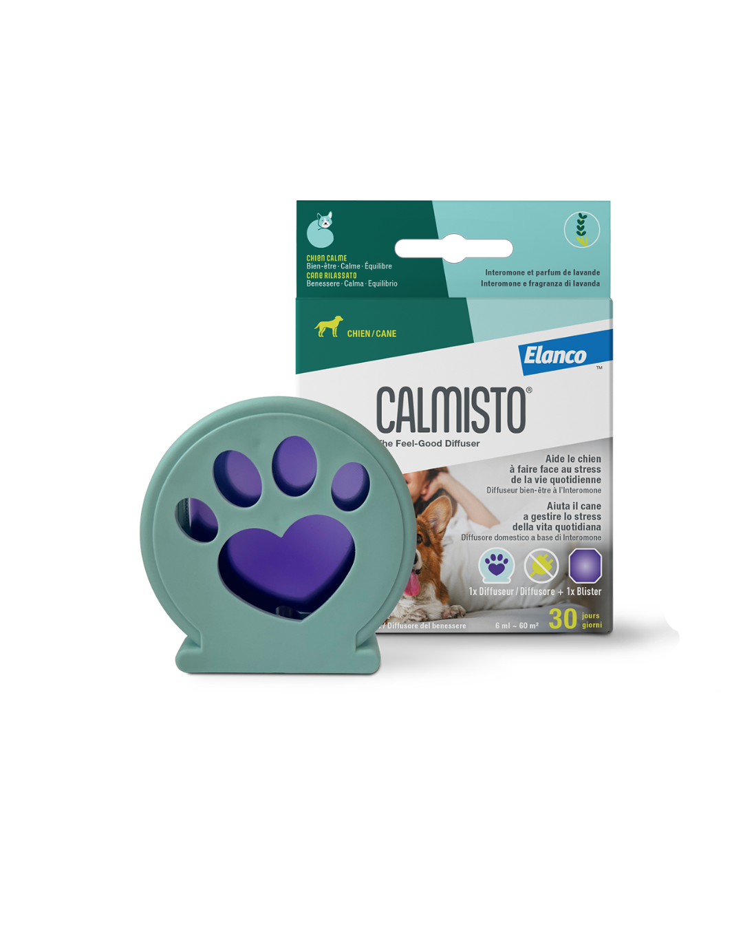 Calmisto - Home Diffusor Starter Pack Cane - Diffusore + Ricarica 1x6ml