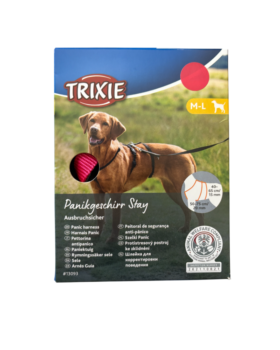 Trixie - Pettorina Stay Antifuga Antipanico M-L