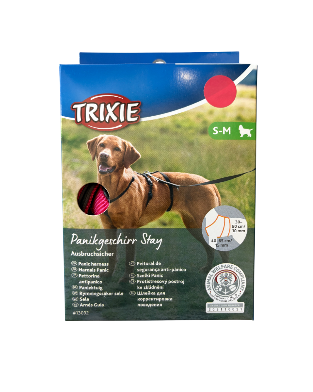 Trixie - Pettorina Stay Antifuga Antipanico S-M