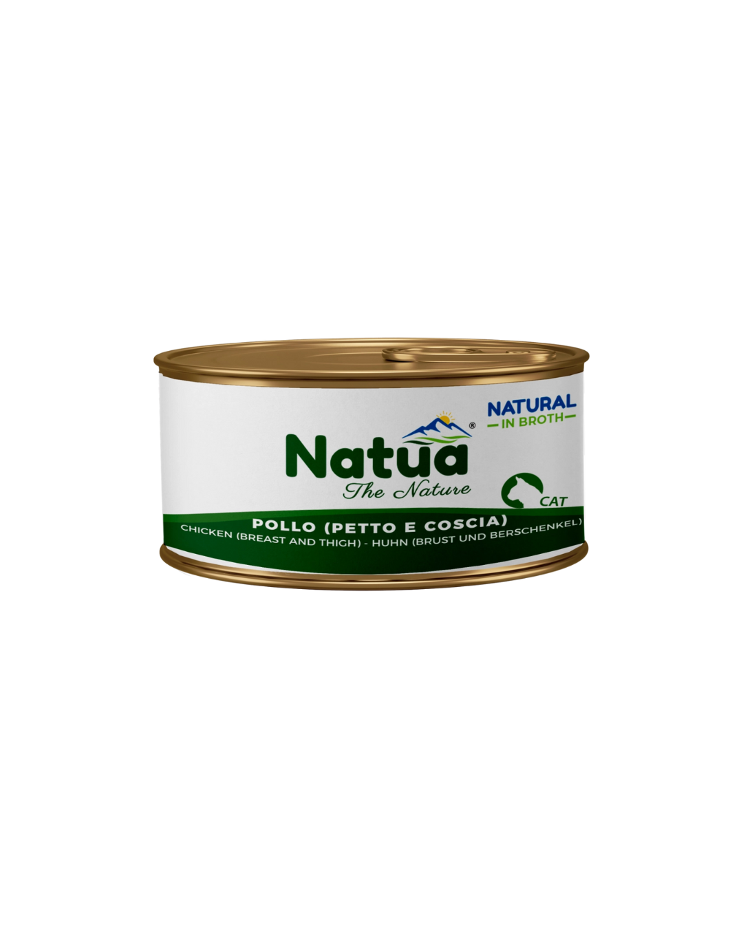 Natua cat - Straccetti in Brodo - Pollo - 85 gr