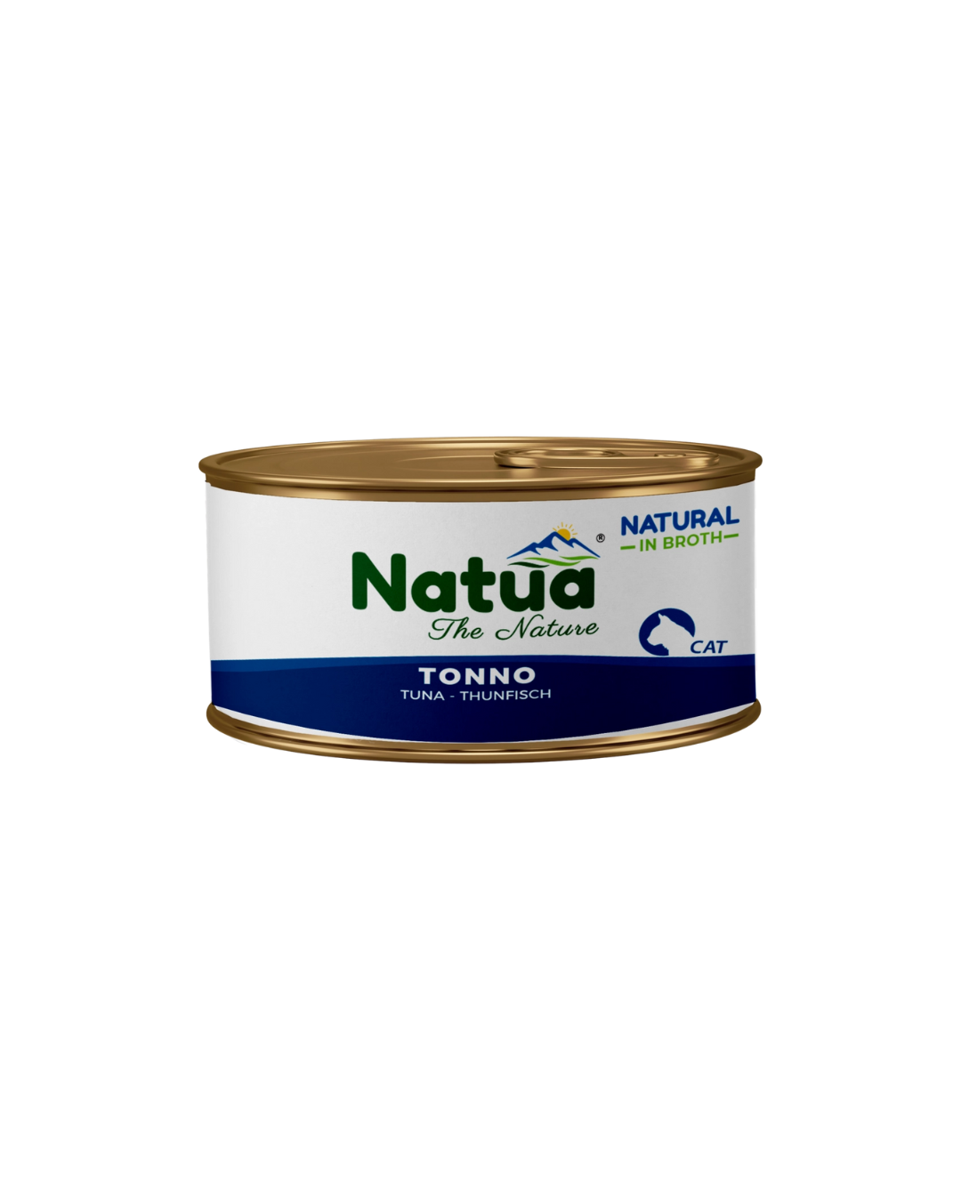 Natua cat - Strips in broth - Tuna - 85 gr