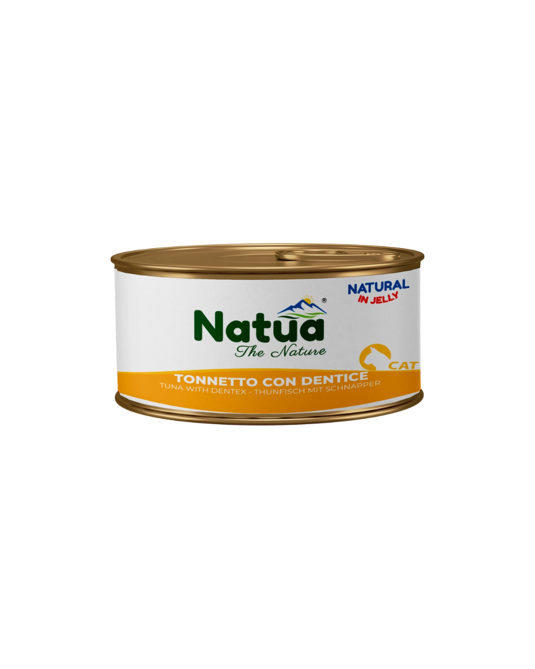 Natua cat - Straccetti in Jelly - Tonnetto con Dentice - 85 gr