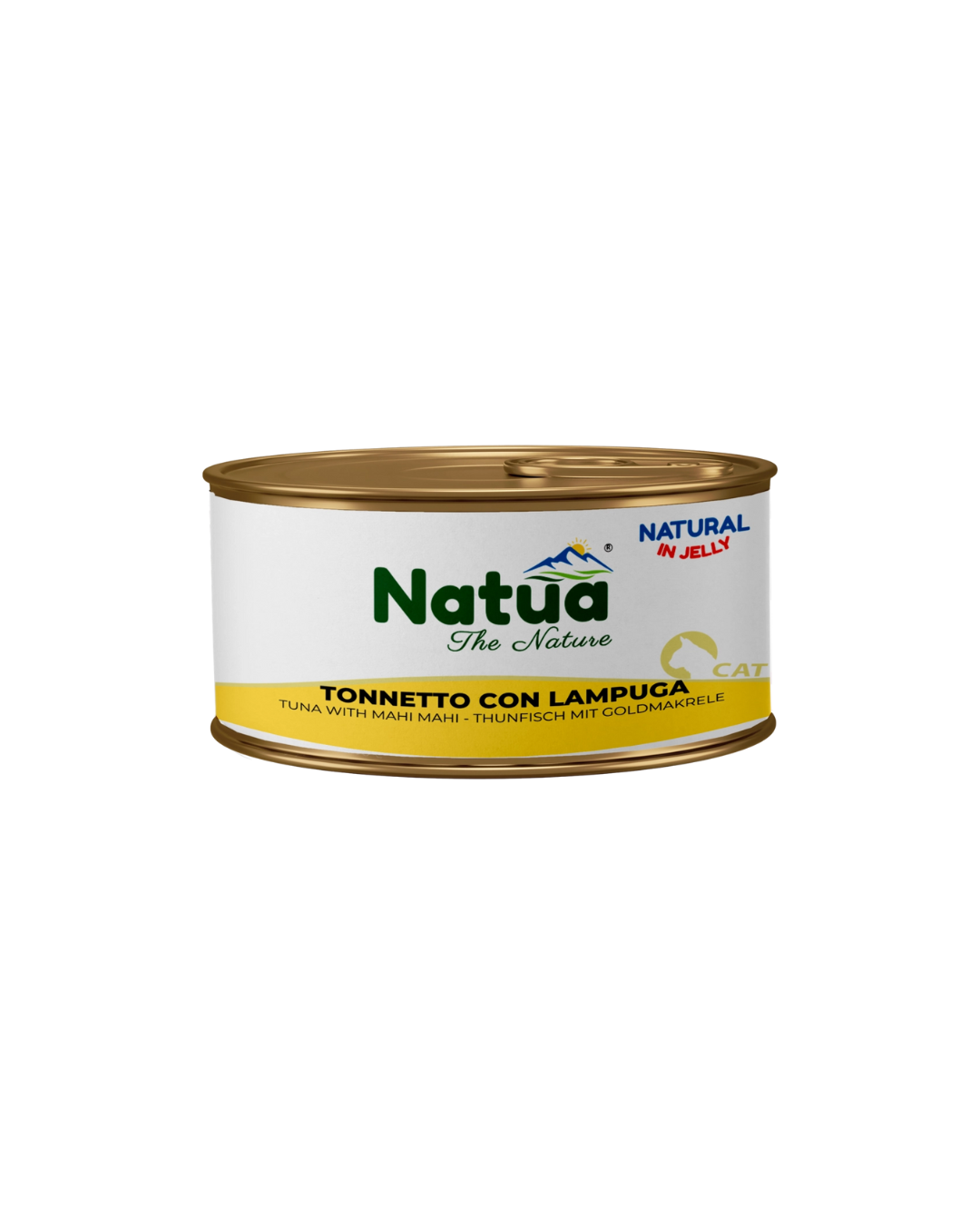 Natua cat - Strips in Jelly - Tuna with Dolphinfish - 85 gr