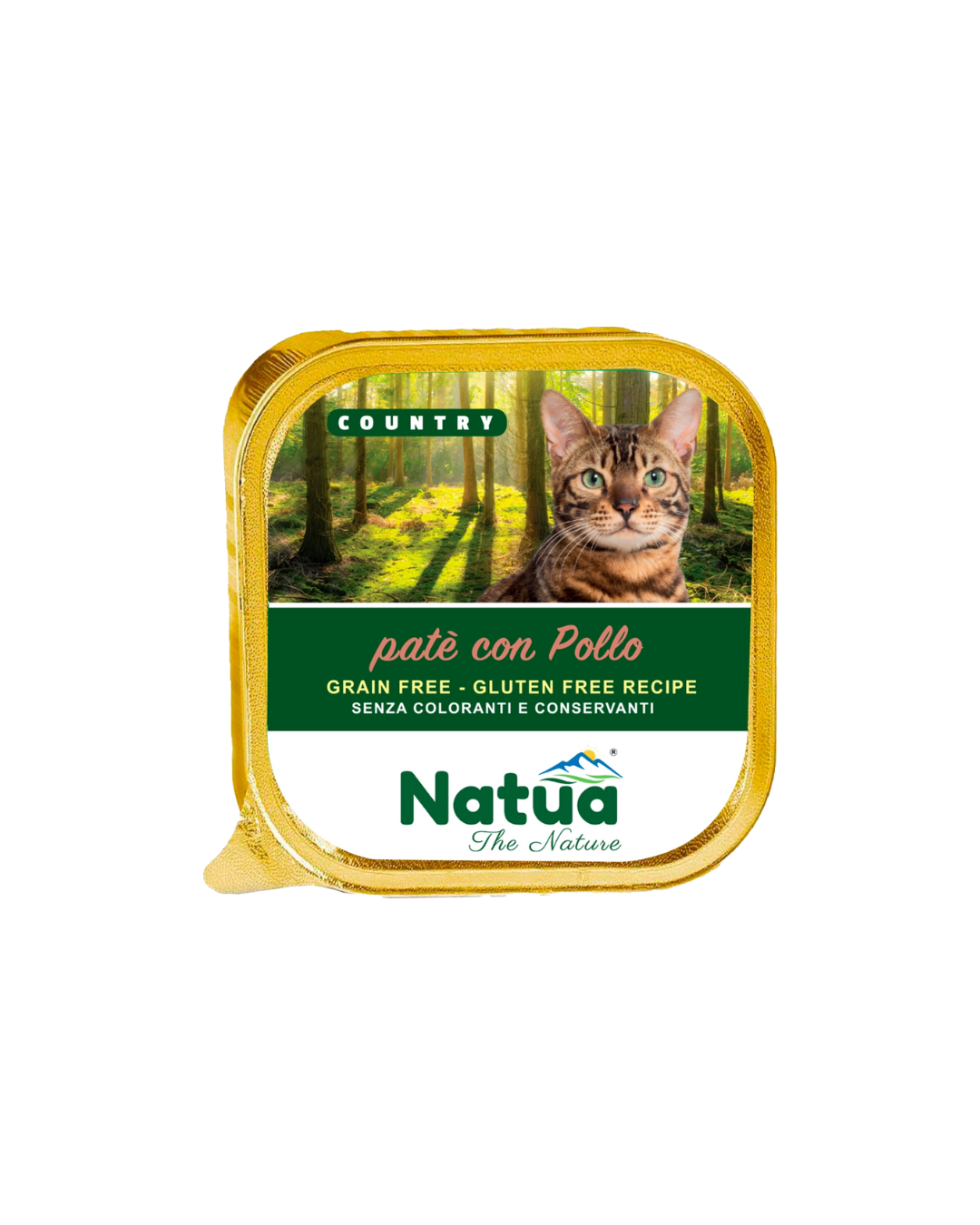 Natua cat country - Patè con Pollo - 100 gr