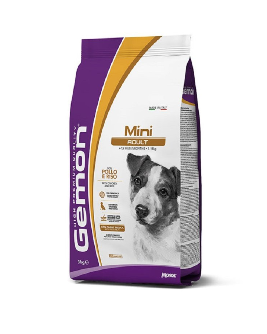 Gemon - Mini Adult Chicken and Rice - 3 kg