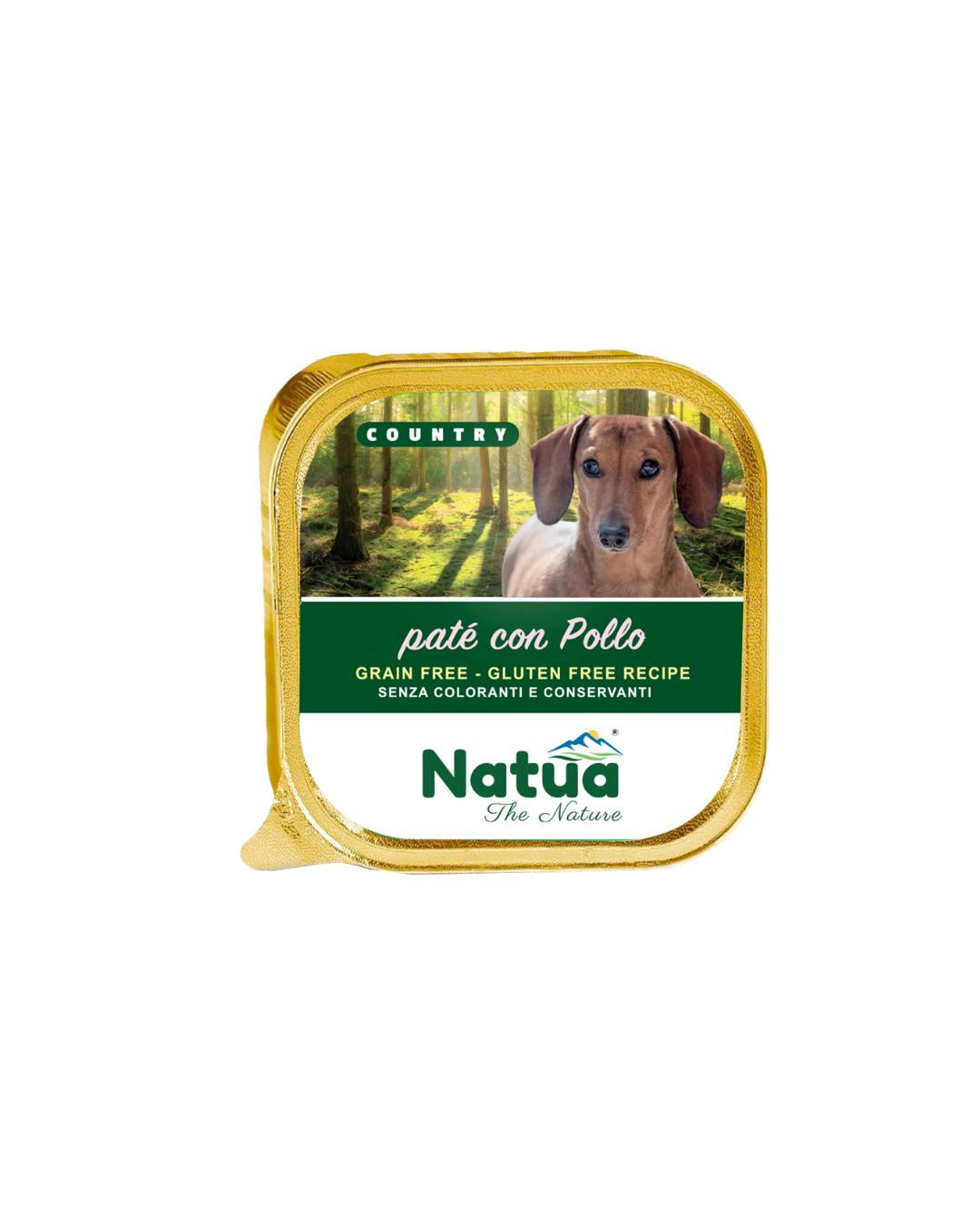 Natua dog country - Patè with Chicken - 100 gr