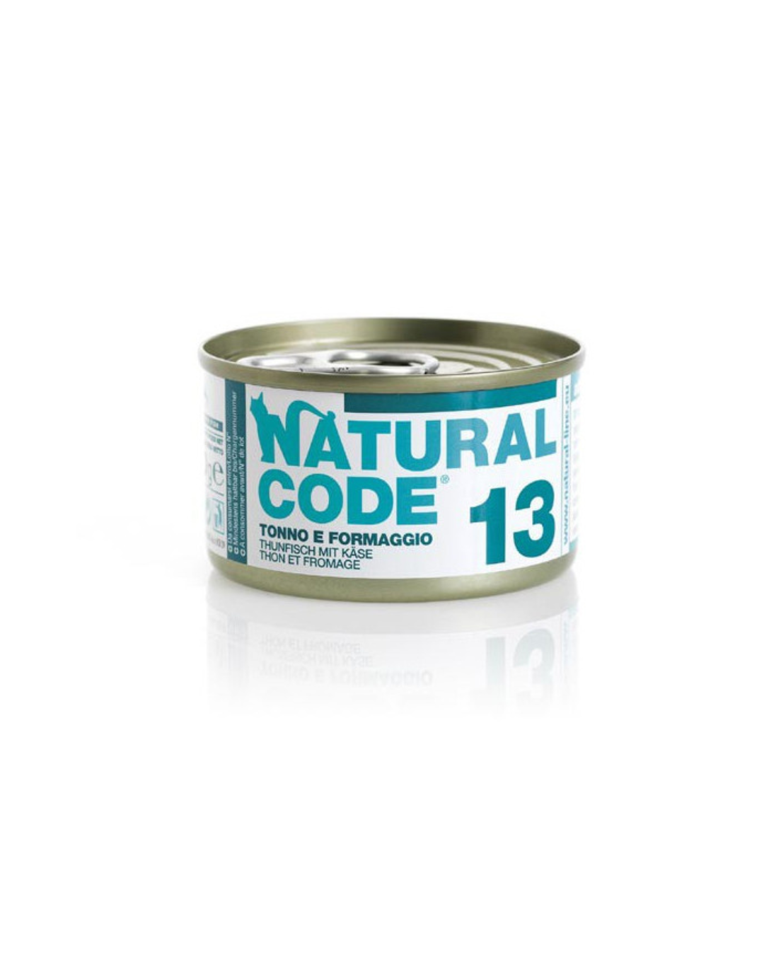 Natural code 13 - Strips for cats - Tuna and cheese in broth - 85 gr 