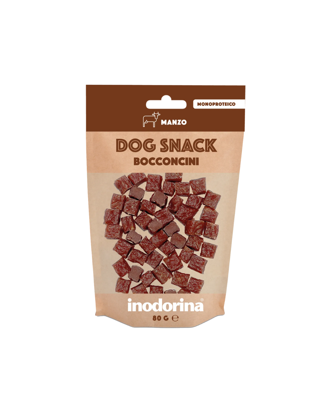 Inodorina - Beef Chunks - 80 gr 