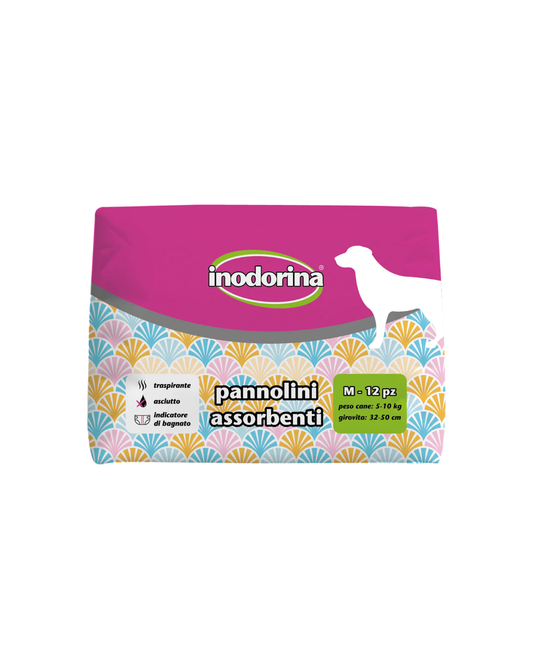 Inodorina - Diapers - Size M - 12 pcs 