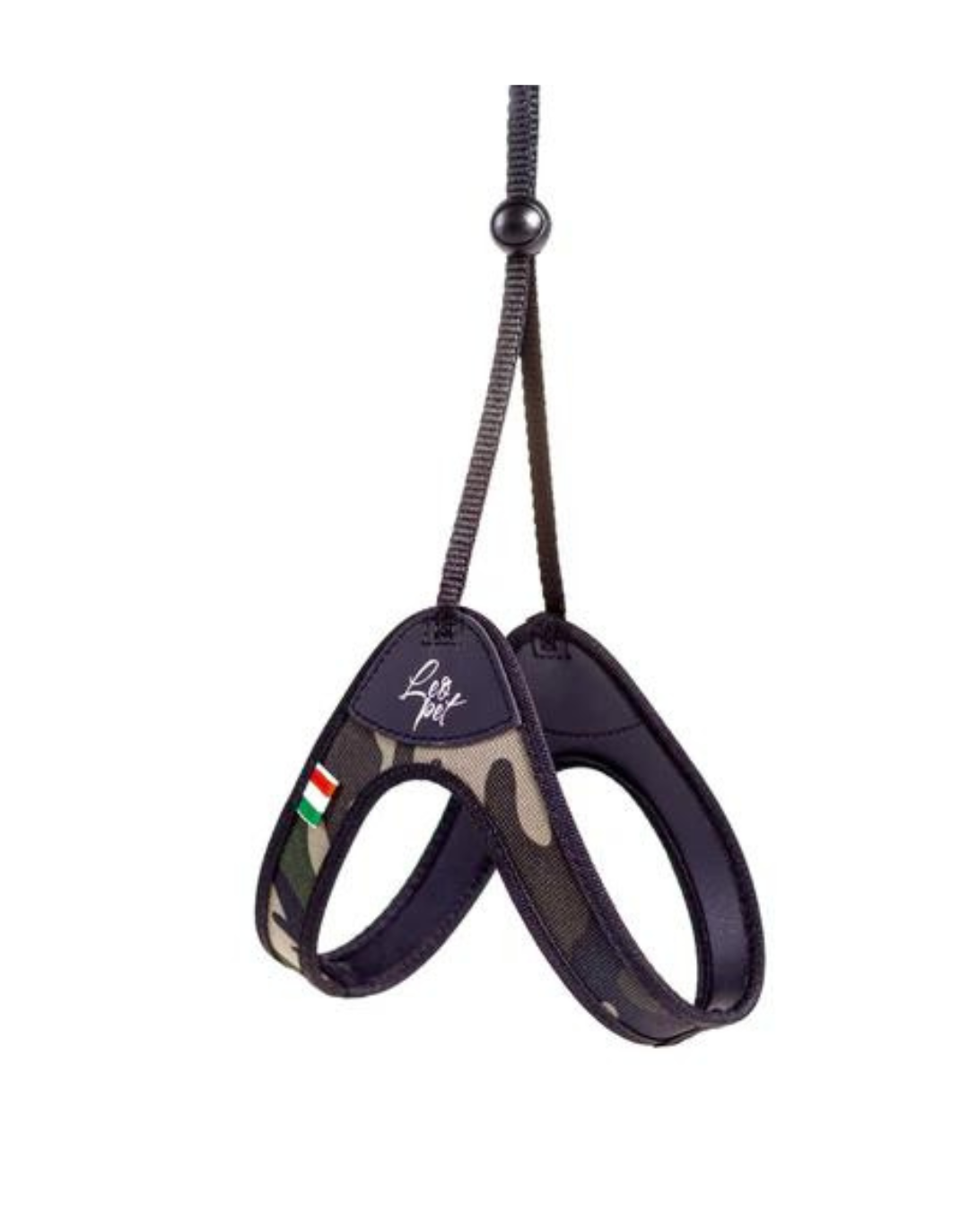 LeoPet - Fixed Harness in PVC and Nylon - Camouflage Color - 1 20/30 cm 