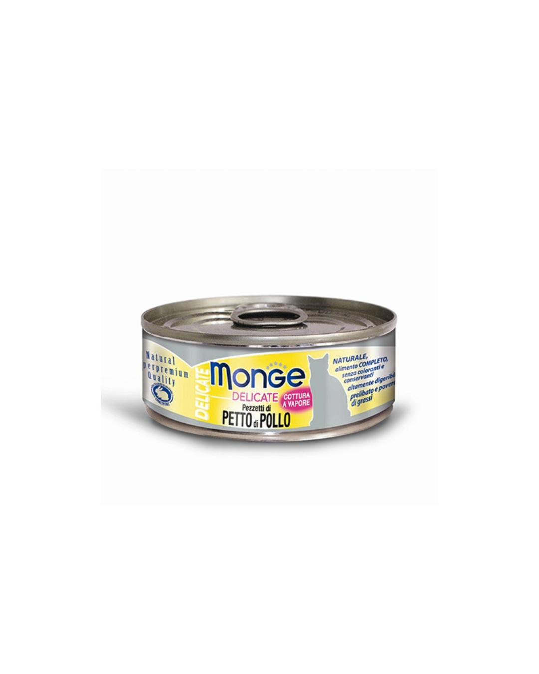 Monge - Delicate Straccetti Per Gatti - Petto di Pollo 80 gr