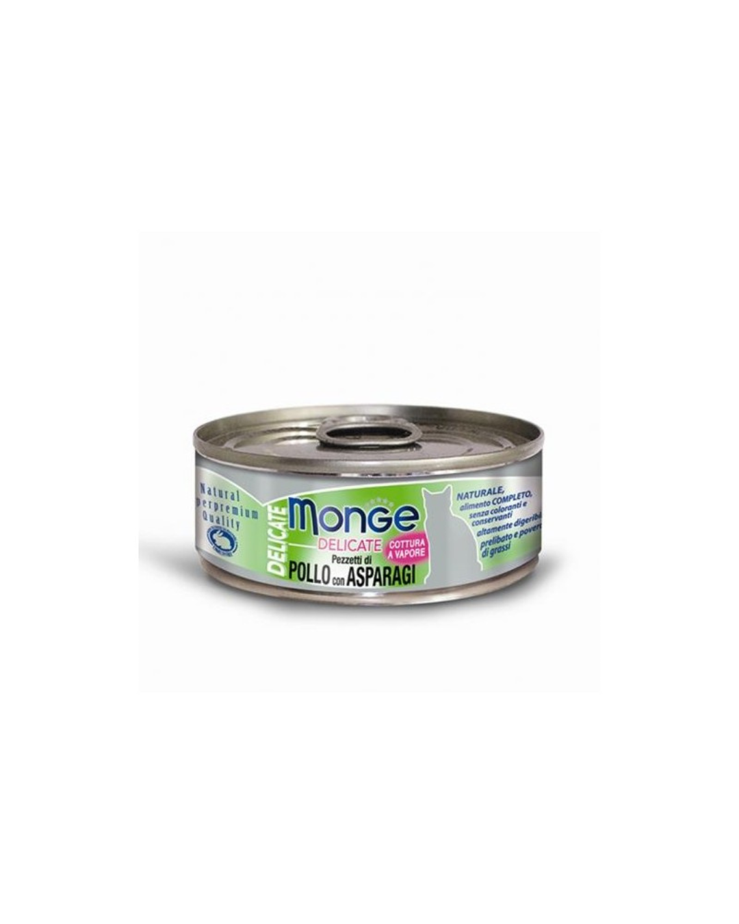 Monge - Delicate Straccetti Per Gatti - Pollo e Aspragi 80 gr