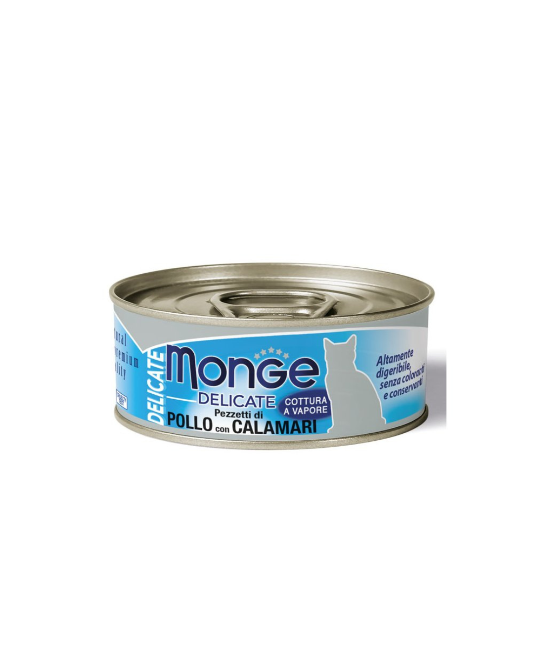 Monge - Delicate Strips for Cats - Chicken, Omelette and Anchovies 80 gr