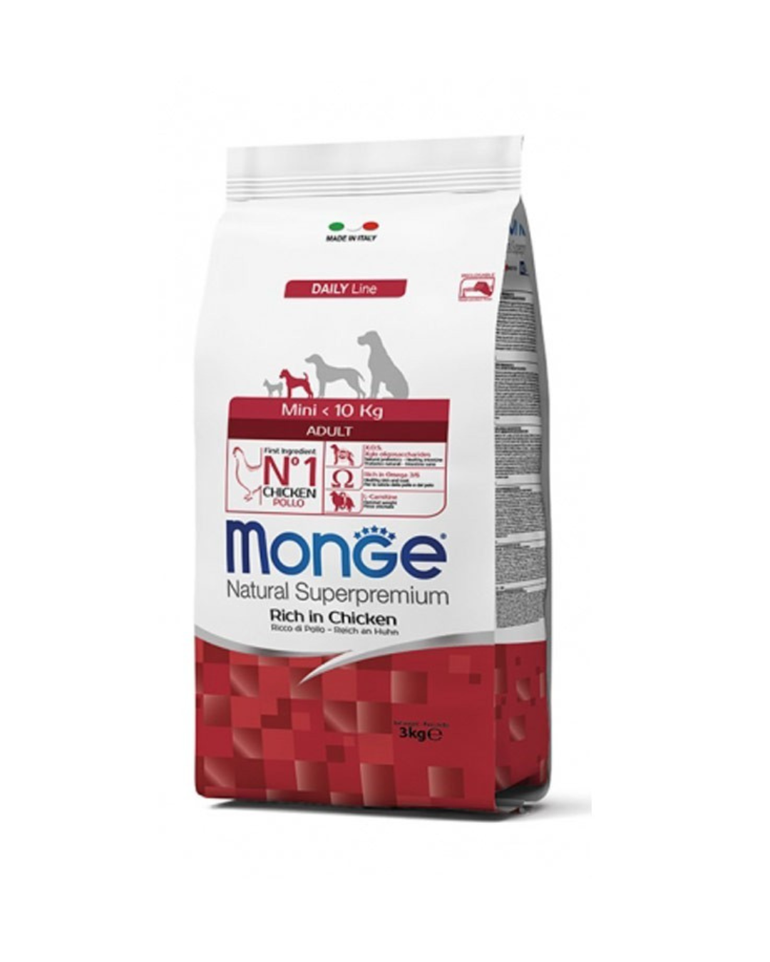 Monge - Mini Adult Chicken 3 kg