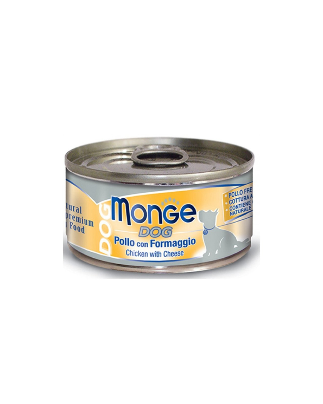 Monge Dog Natural - Pollo e Formaggio 95 gr