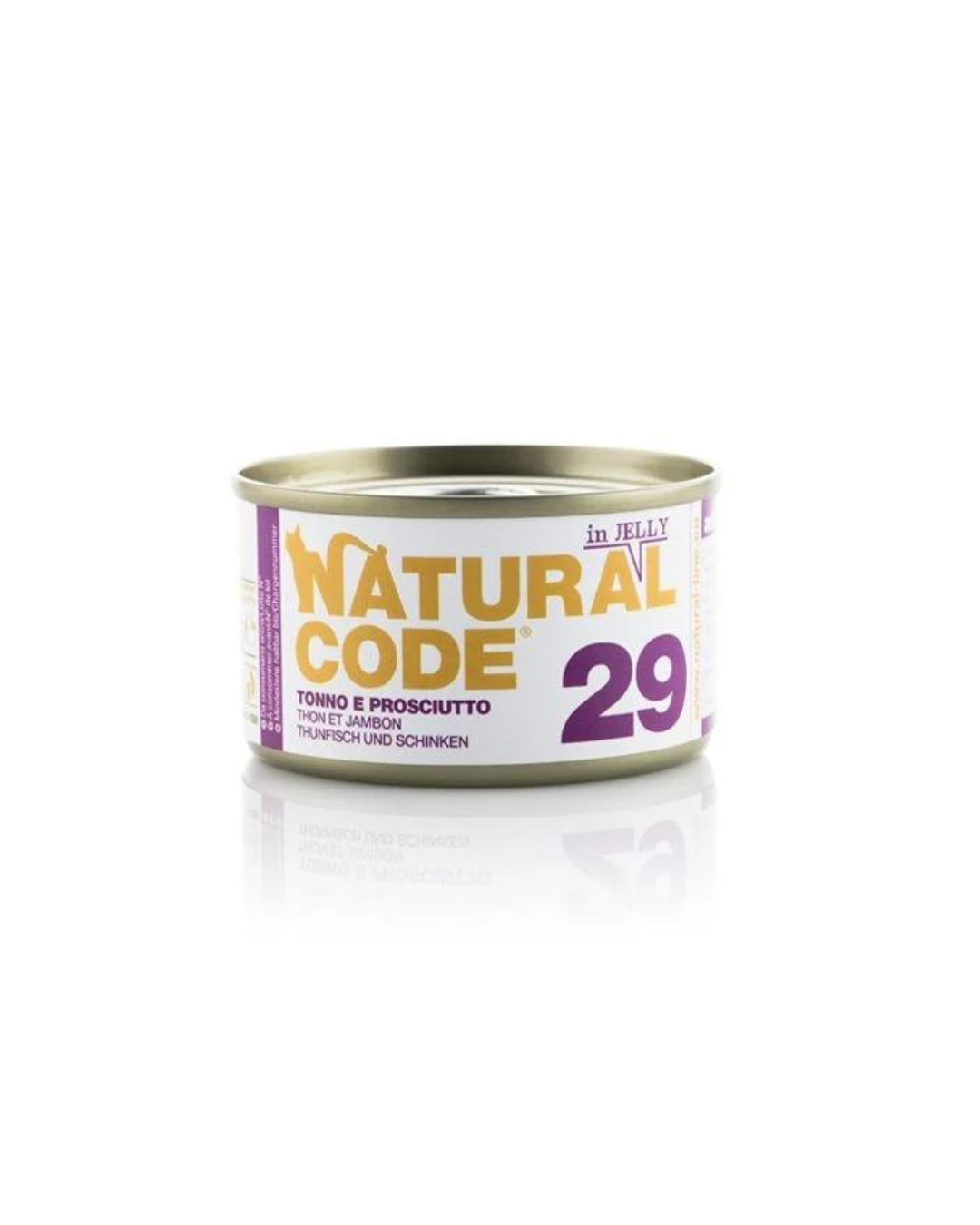 Natural code 29 - Strips for cats - Tuna and Ham in Jelly - 85gr