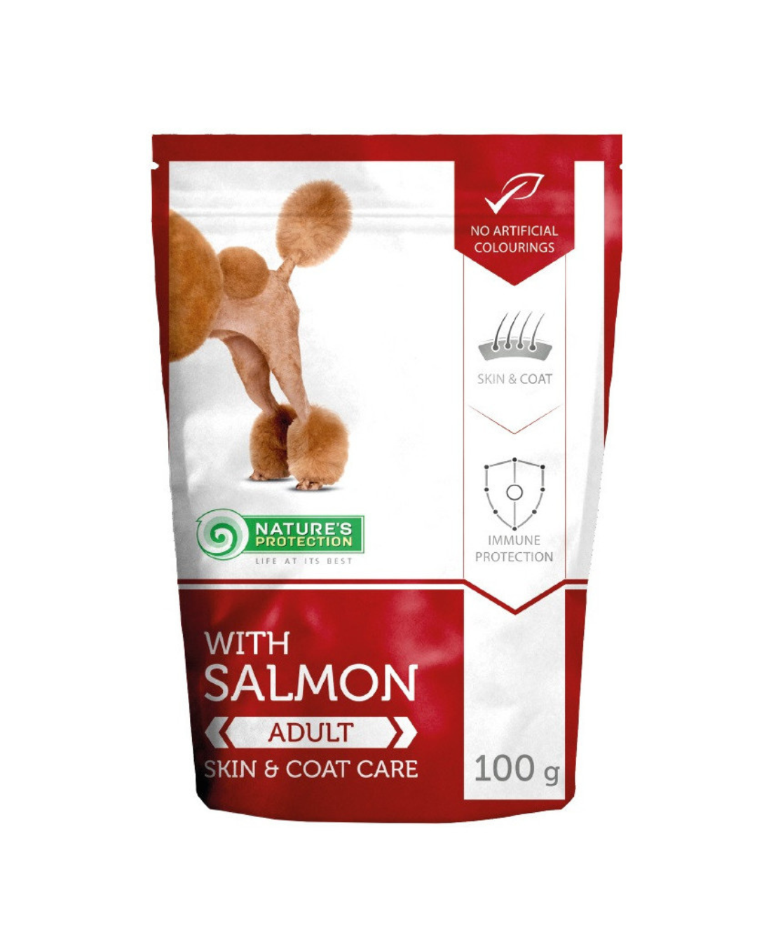 Nature's Protection - Pouch Adult Dog - Wet Food in Sachet - Salmon 100 gr