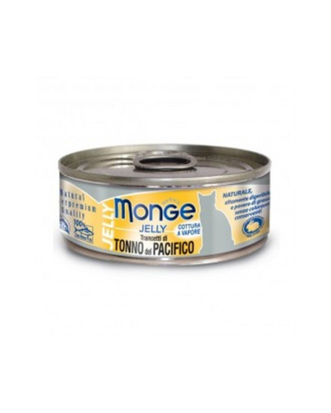 Monge - Jelly per Gatti - Trancetti di Tonno Pinne Gialle 80 gr