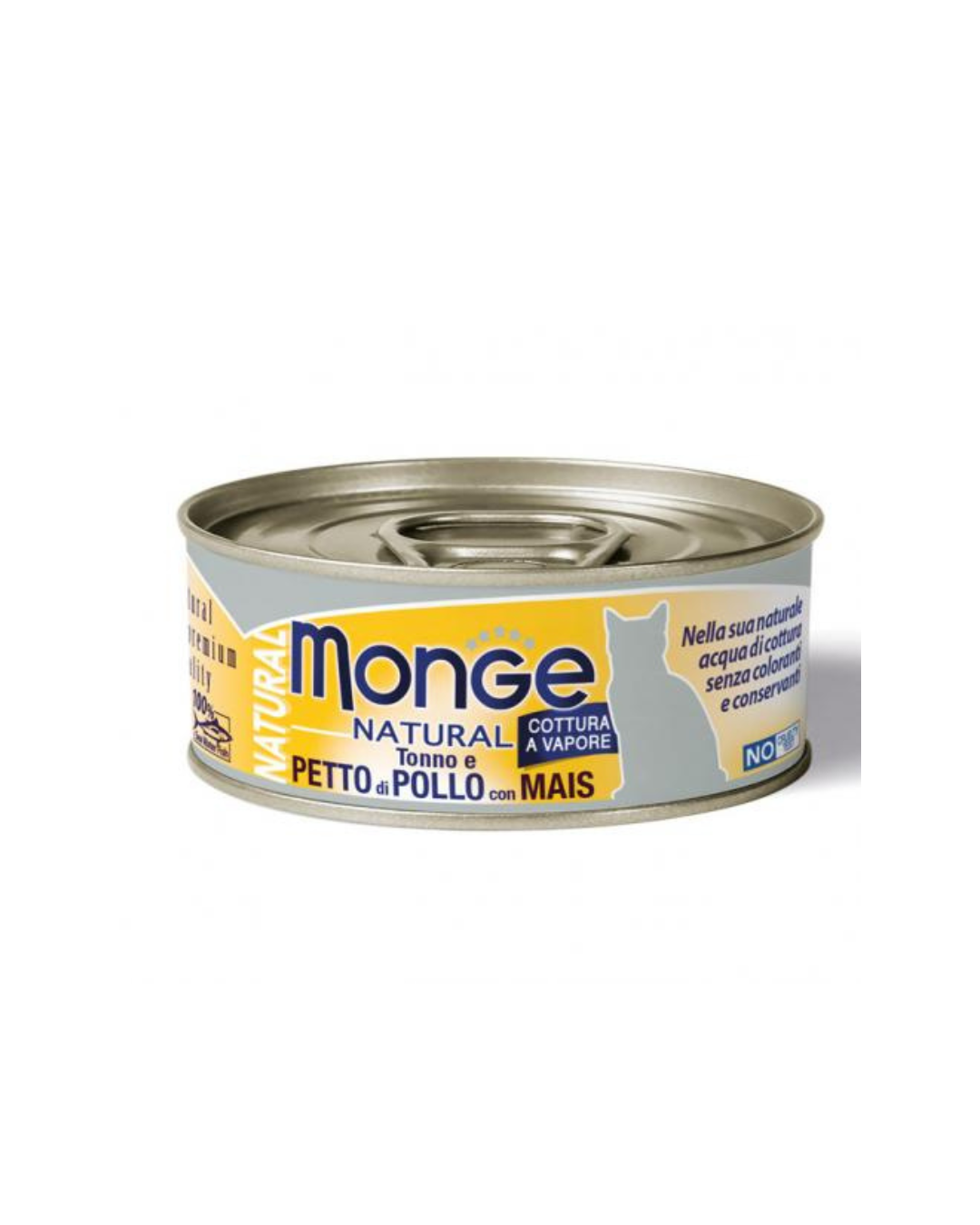 Monge - Natural for Cats - Chicken Breast with Corn 80 gr