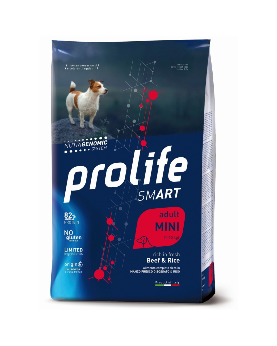 Prolife - Smart - Dog Adult Mini - Manzo e Riso 2 kg