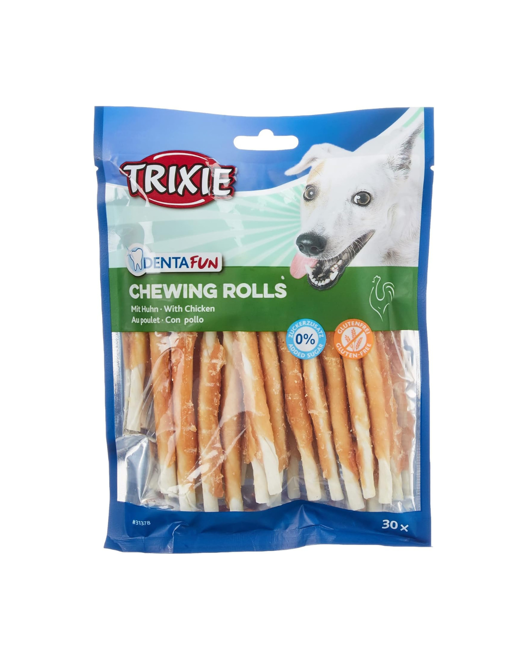 Trixie - Dentafun Stick with Chicken - Size 12 cm - 11gr