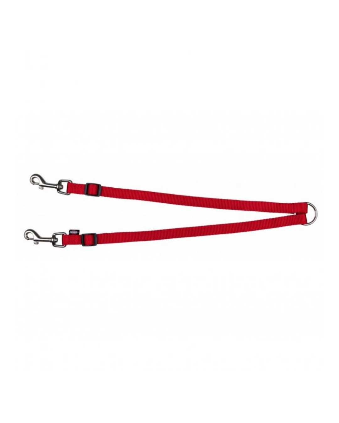 Trixie - Premium Coupling Leash XS-M 40-70cm/15mm - Color Red