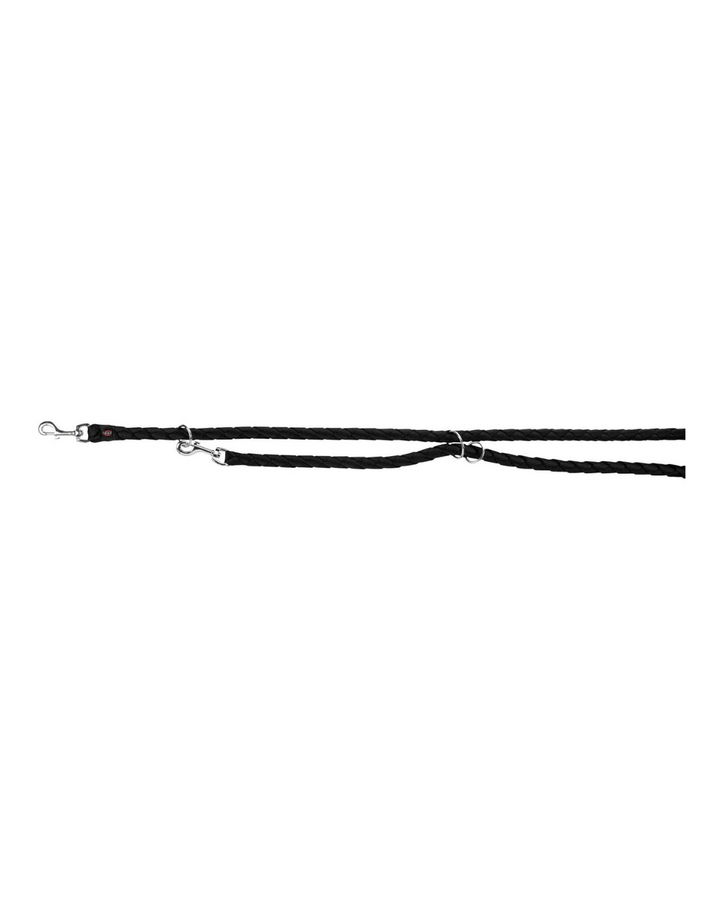 Trixie - Tubular Training Leash L-XL 2m/18mm - Black