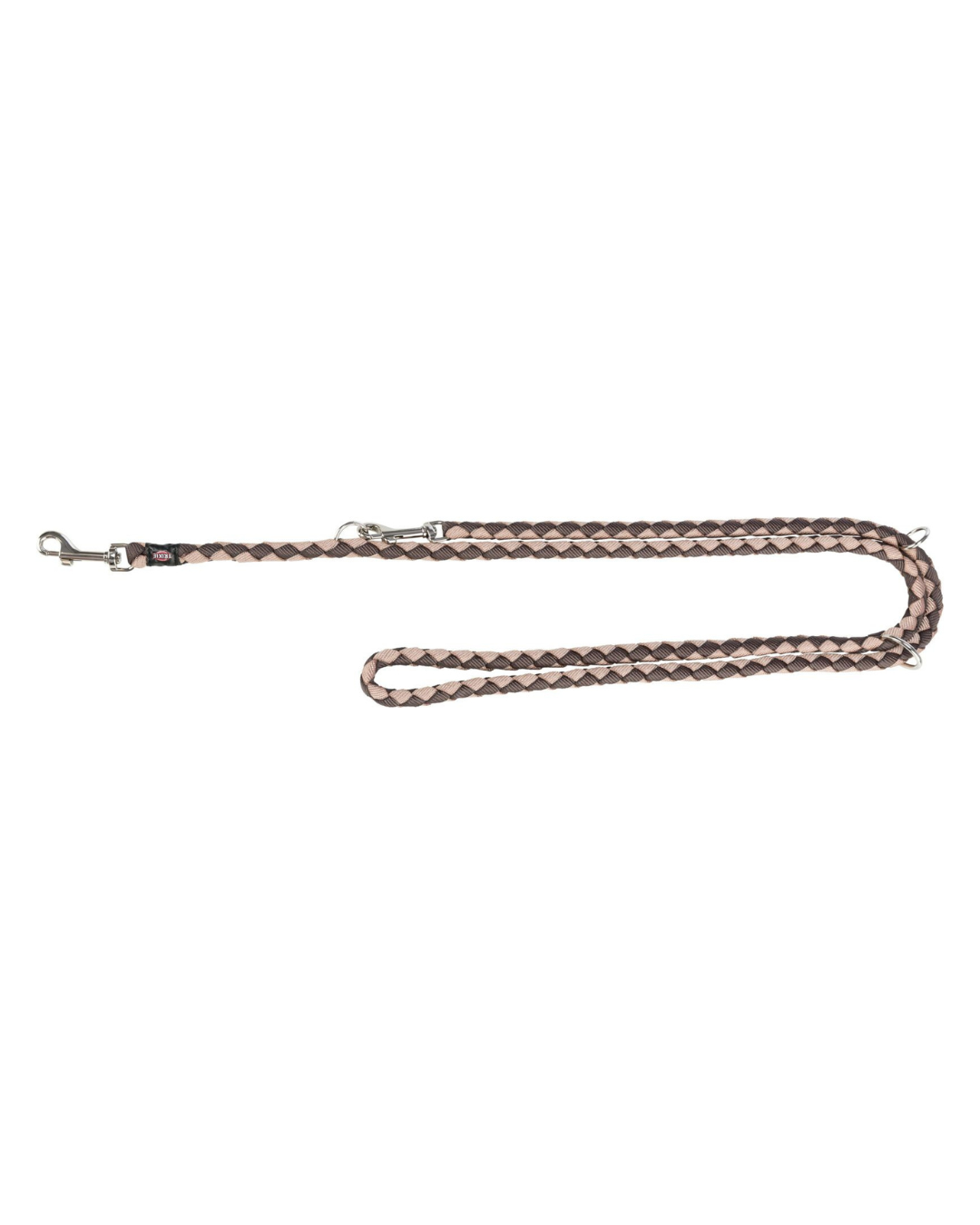 Trixie - Tubular Training Leash L/XL 2m/18mm - Color Hazelnut/Beige