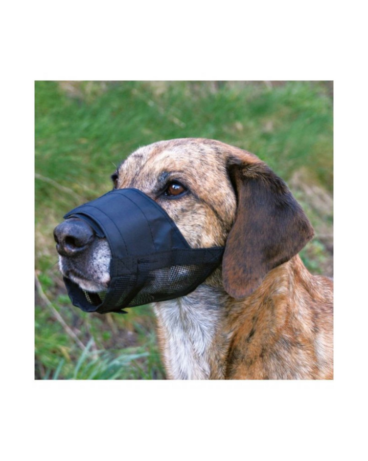 Trixie - Polyester Muzzle with Mesh - Size L-XL