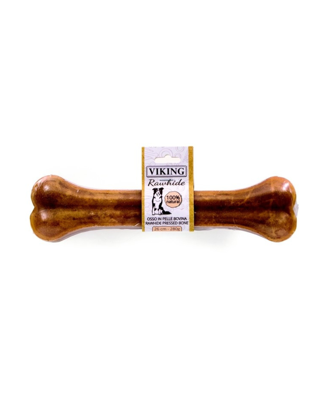 Viking Leopet - Osso in Pelle Bovina 1 pz - 280 gr 26 cm