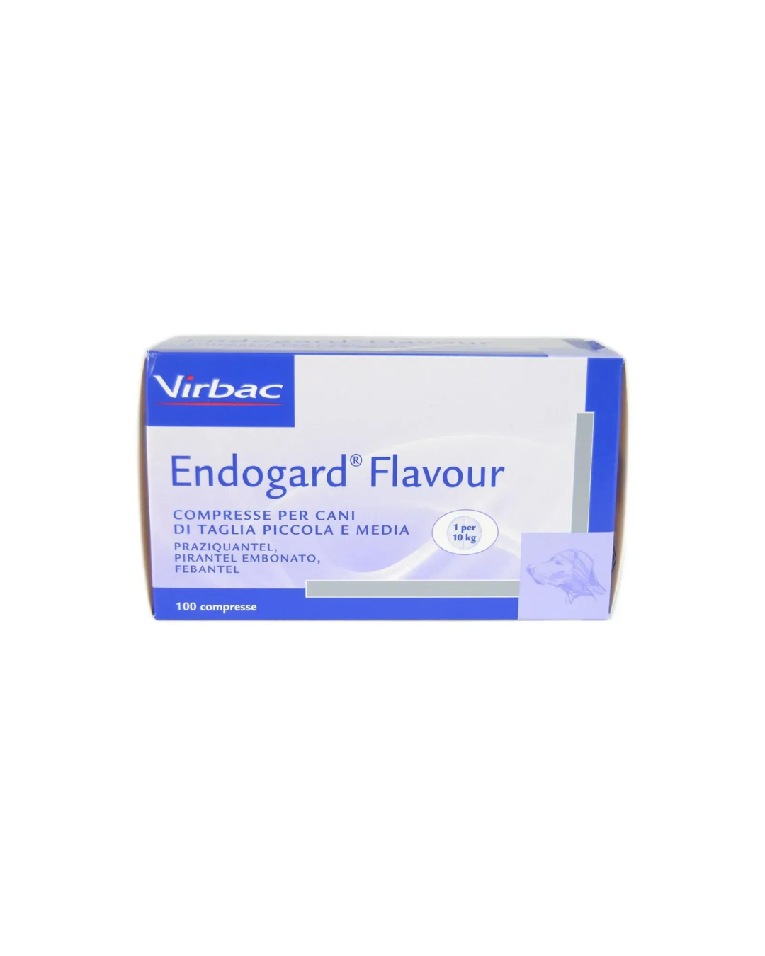 Virbac - Endogard Flavor - Dewormer for Dogs - 100 Tablets