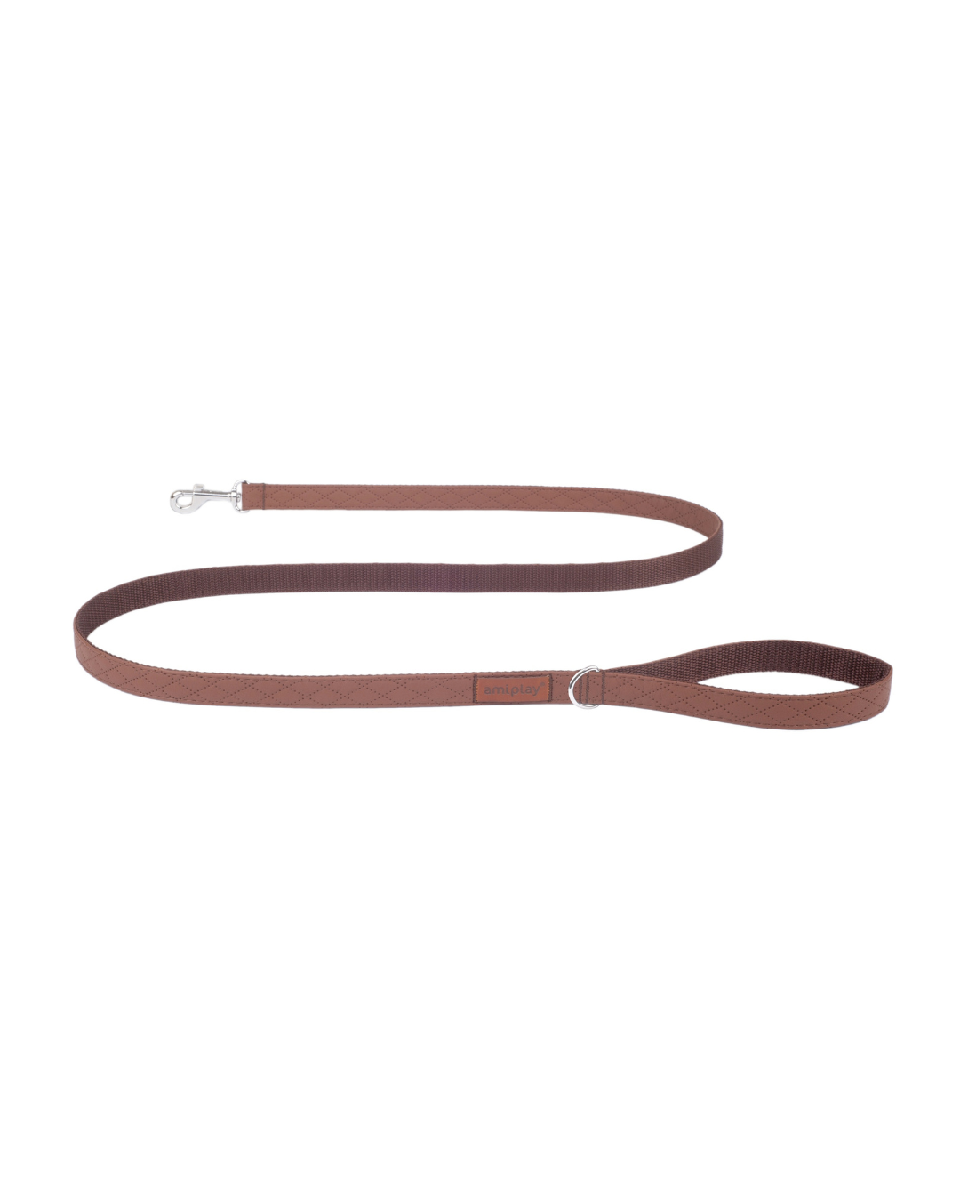 Amiplay - NEW YORK Leash Brown L