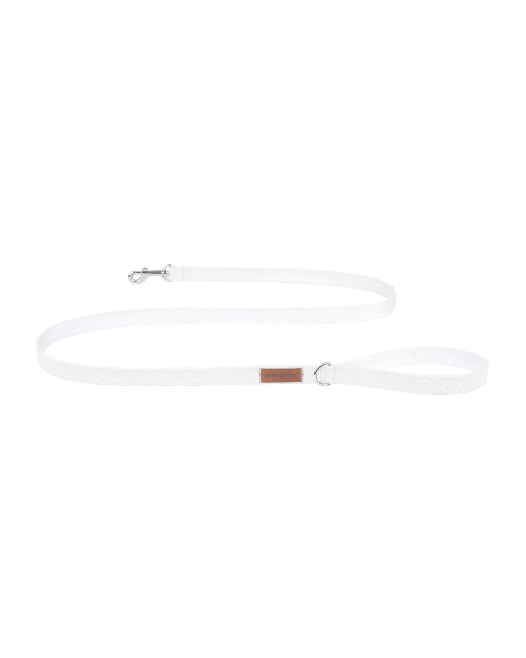 Amiplay - NEW YORK Leash White L