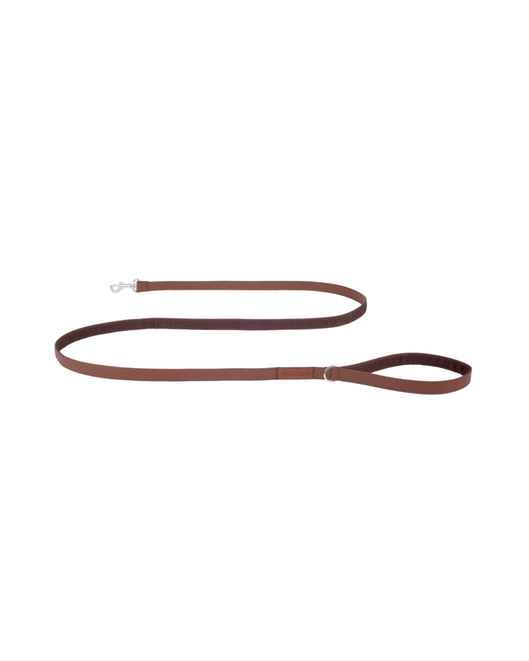 Amiplay - NEW YORK Leash Brown M