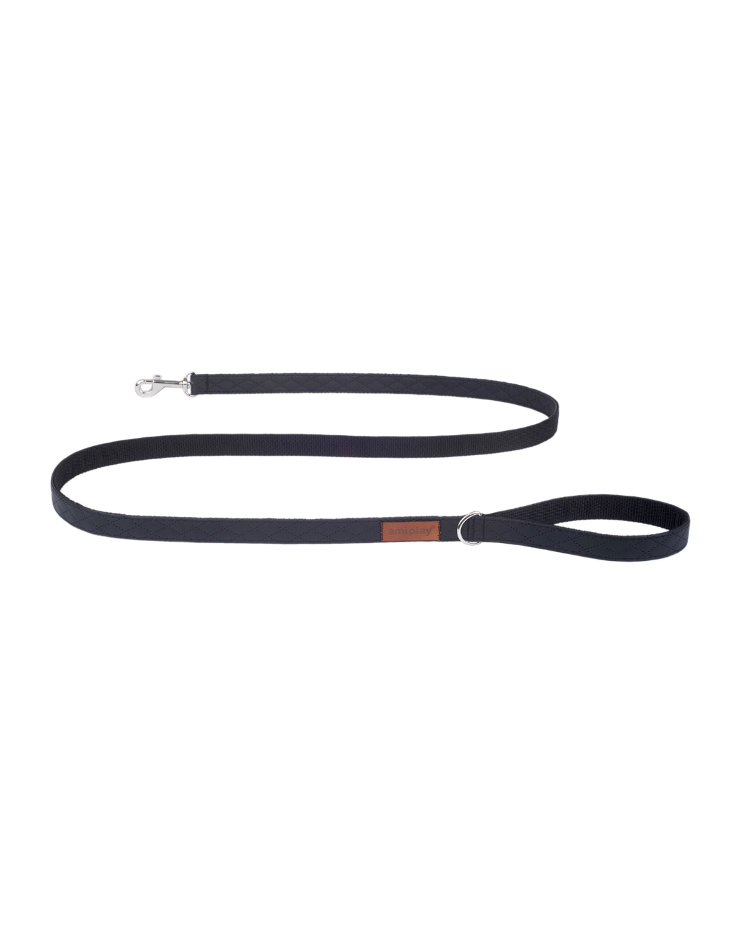 Amiplay - NEW YORK Leash Black L