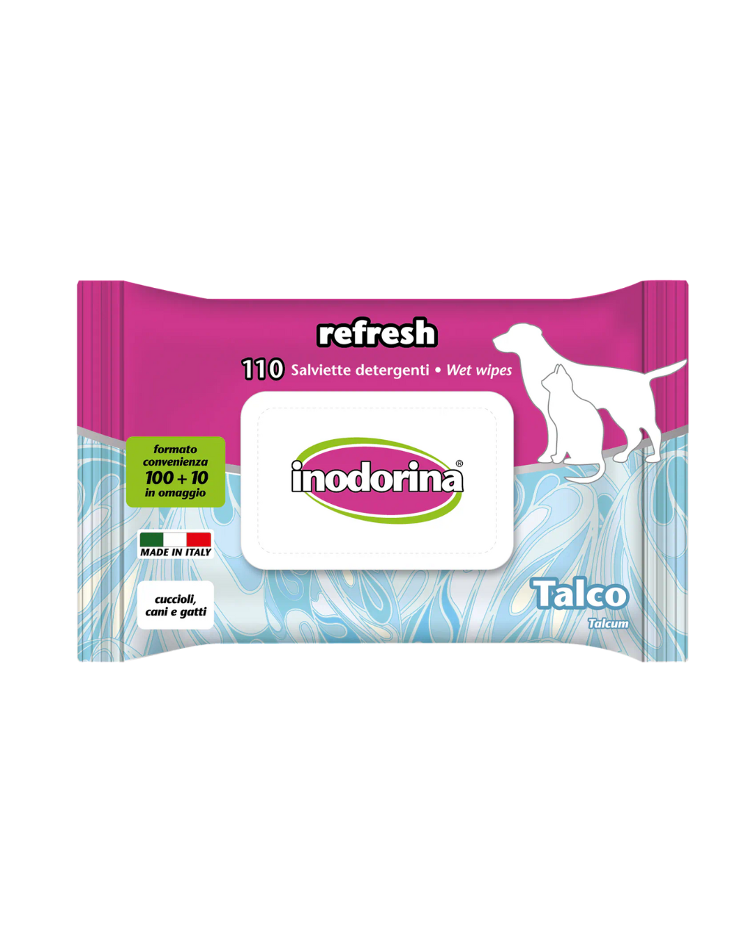 Inodorina - Everiday Talc Wipes - 110 pcs