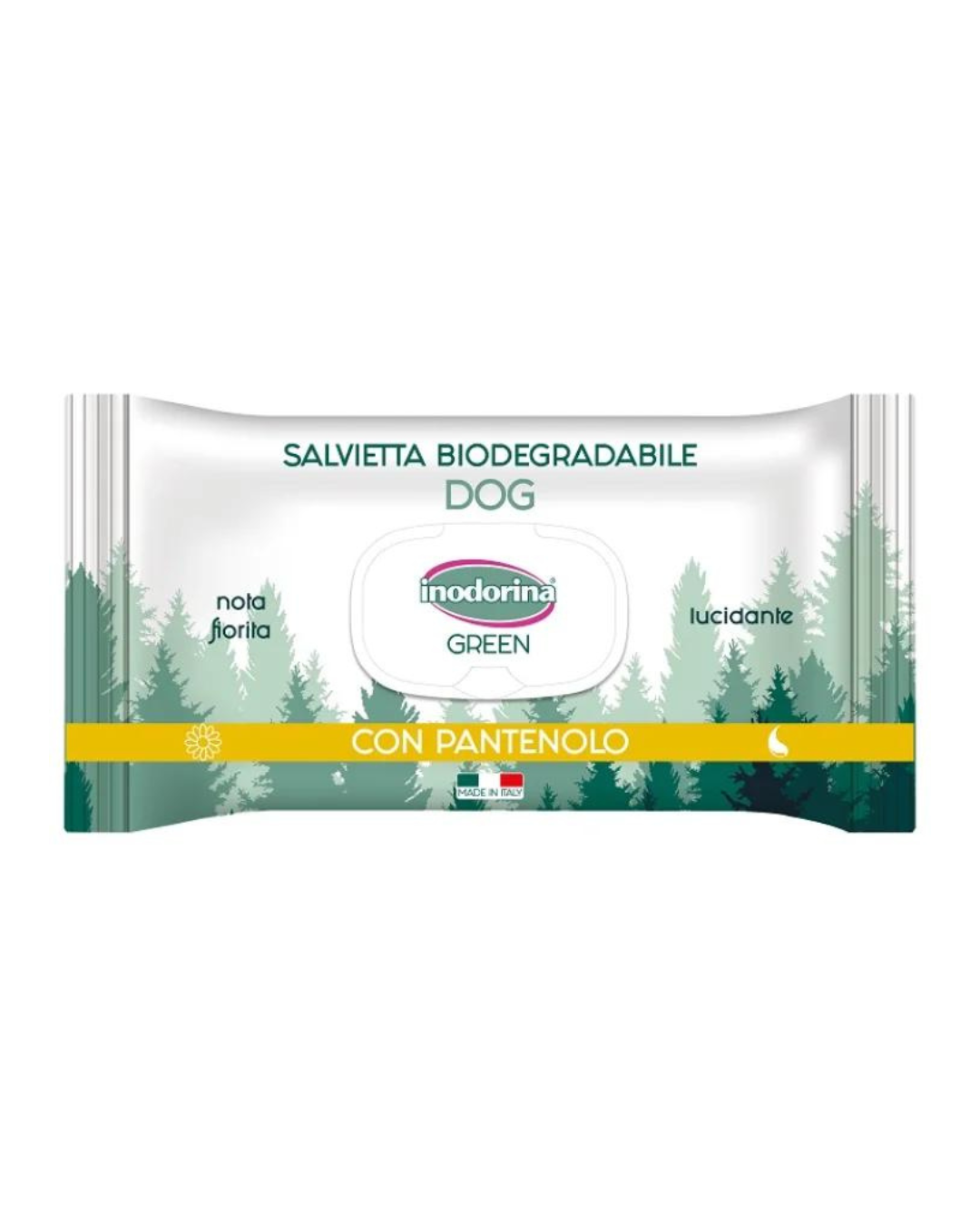 Inodorina - Salviette Green Lucidante - con Pantenolo - 30 pz