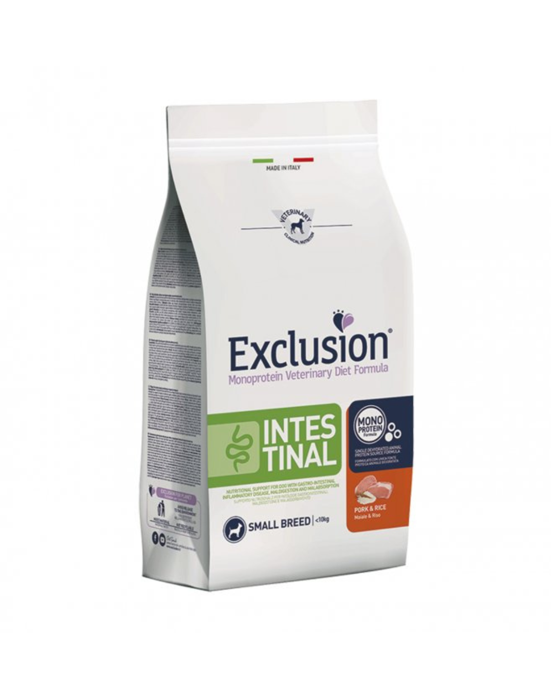 Exclusion Diet - Intestinal Adult Small Breed - Pork and Peas 2kg