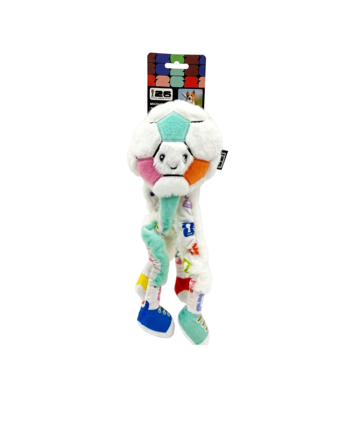 Trixie - Fifa 2026 Palla con Piedi Colorata  32cm