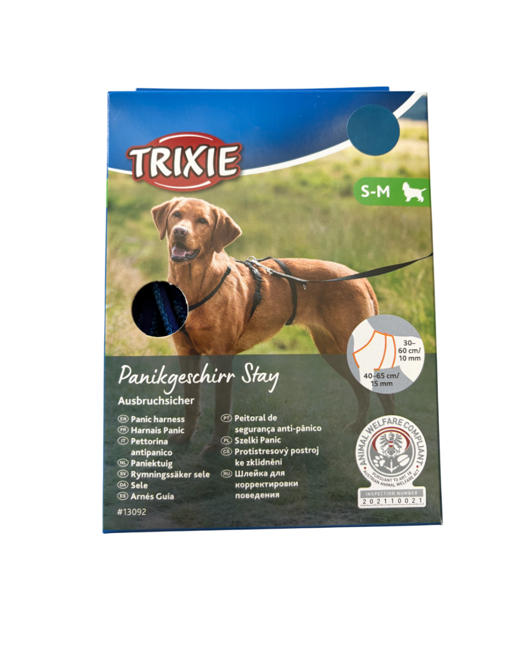 Trixie - Pettorina Stay Antifuga Antipanico S-M