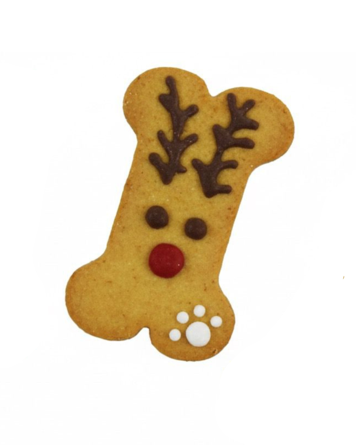Leopet - Biscotto a Forma di Osso di Natale 30gr