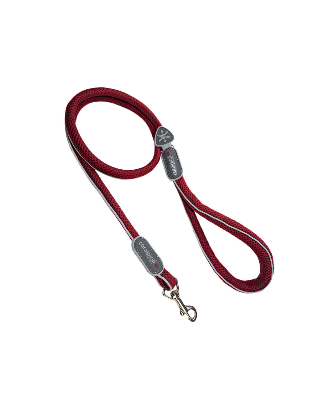 Coralpina - Guinzaglio Cinquetorri - Rosso Vino 4/6